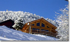 Chalet des Mazieres en hiver - Bussang Vosges